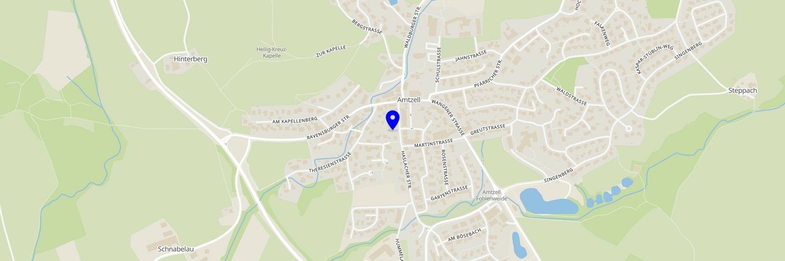 OpenStreetMap Altes Schloss Amtzell