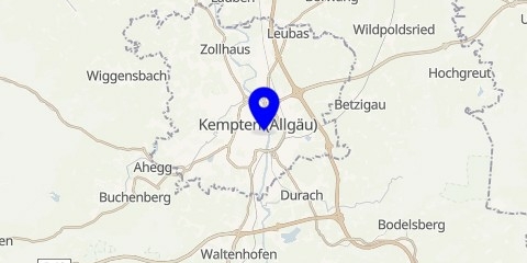 OpenStreetMap Burghalde  Kempten