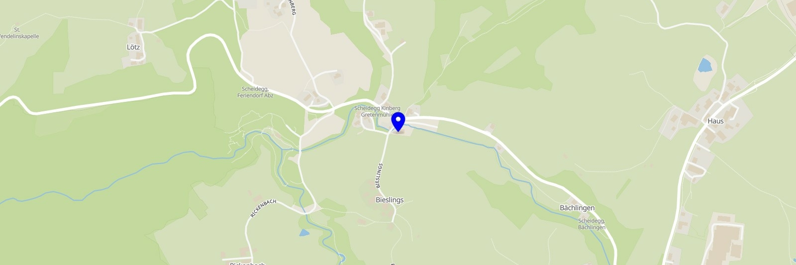 OpenStreetMap Reptilienzoo Scheidegg