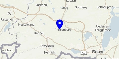 OpenStreetMap Burgruinen Eisenberg und Hohenfreyberg  Eisenberg