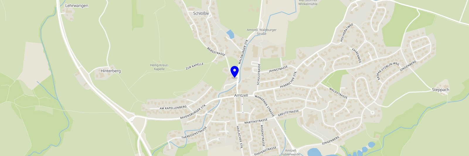 OpenStreetMap Nistkasten Lehrpfad Amtzell