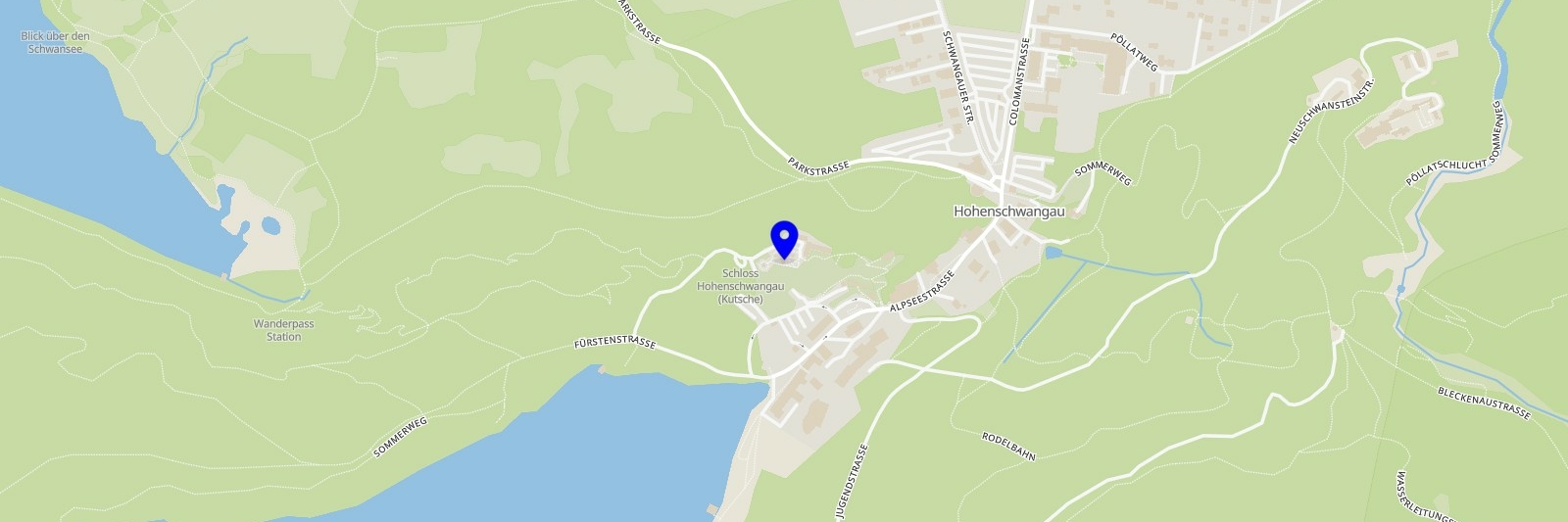 OpenStreetMap Schloss Hohenschwangau Schwangau