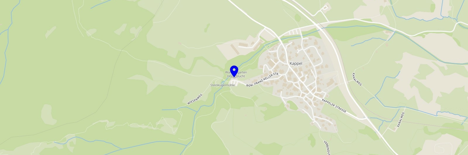 OpenStreetMap Wasserfallweg Pfronten