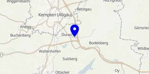 OpenStreetMap Wasserweg am Durachtobel  Durach