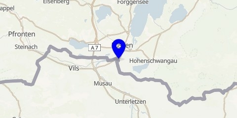 OpenStreetMap Baumkronenweg Ziegelwies  Fuessen