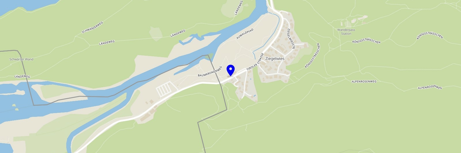 OpenStreetMap Baumkronenweg Ziegelwies Fuessen