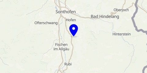 OpenStreetMap Hinanger Wasserfaelle  Sonthofen