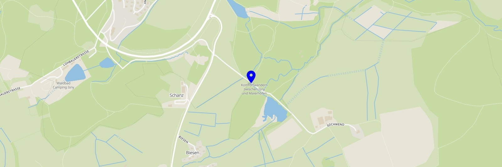 OpenStreetMap Naturerlebnisweg Bleicher Weiher Isny