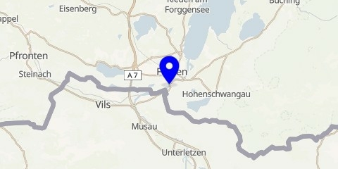 OpenStreetMap Lechfall  Fuessen